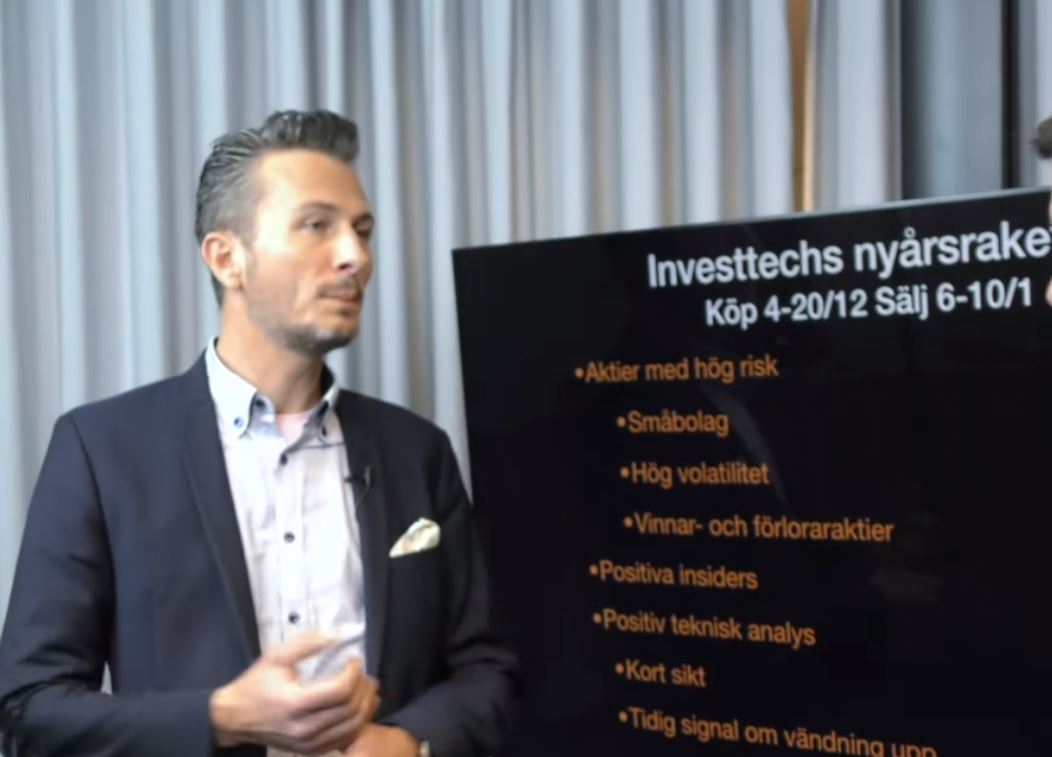 Espen Grønstad från Investtech