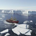 Har undersökt havsströmmar under Domedagsglaciären Har undersökt havsströmmar under Domedagsglaciären